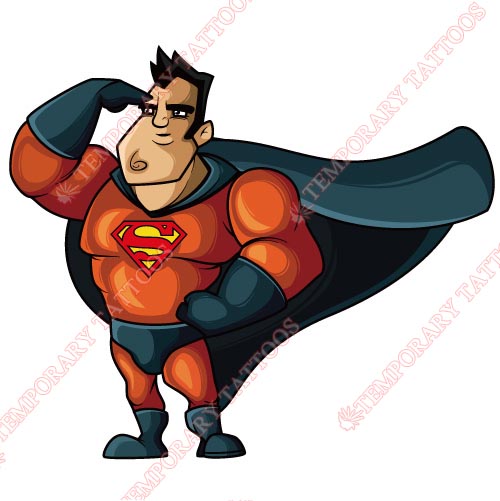 Superman Customize Temporary Tattoos Stickers NO.316